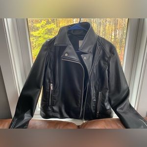 H&M leather jacket